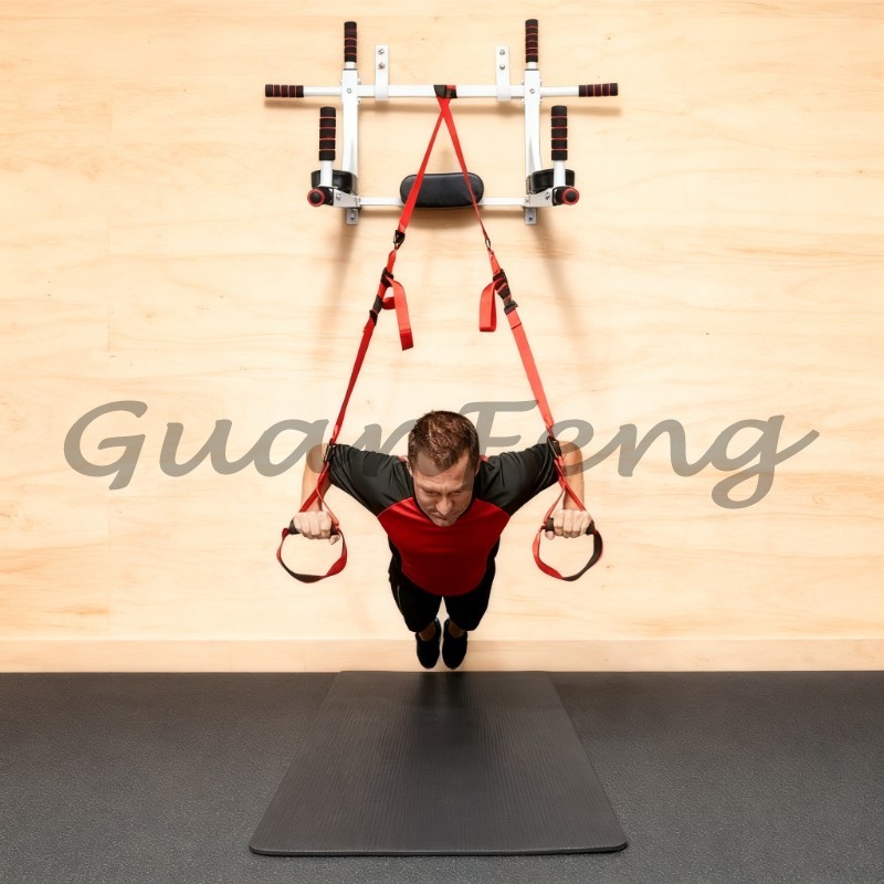 Home Gym Design - Home Gym Adjustable Pull‑Up Bar, Free‑Standing