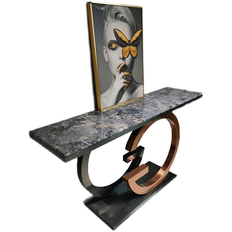 Home Gym Luxury Design - //Luxury Console Table With Marble Top