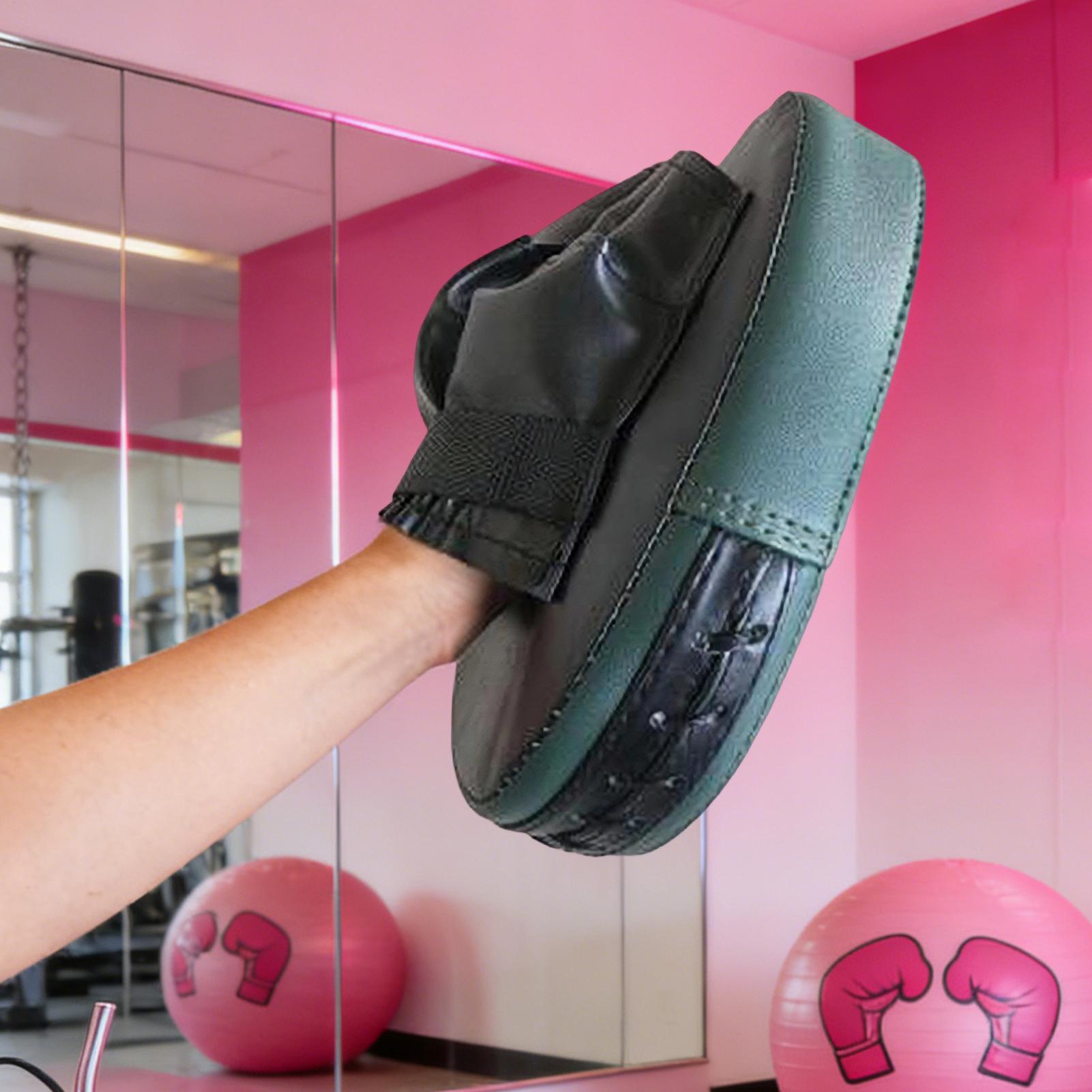Boxing Pads Mitts PU Leather W - огляд і ціна Home Gym Routine