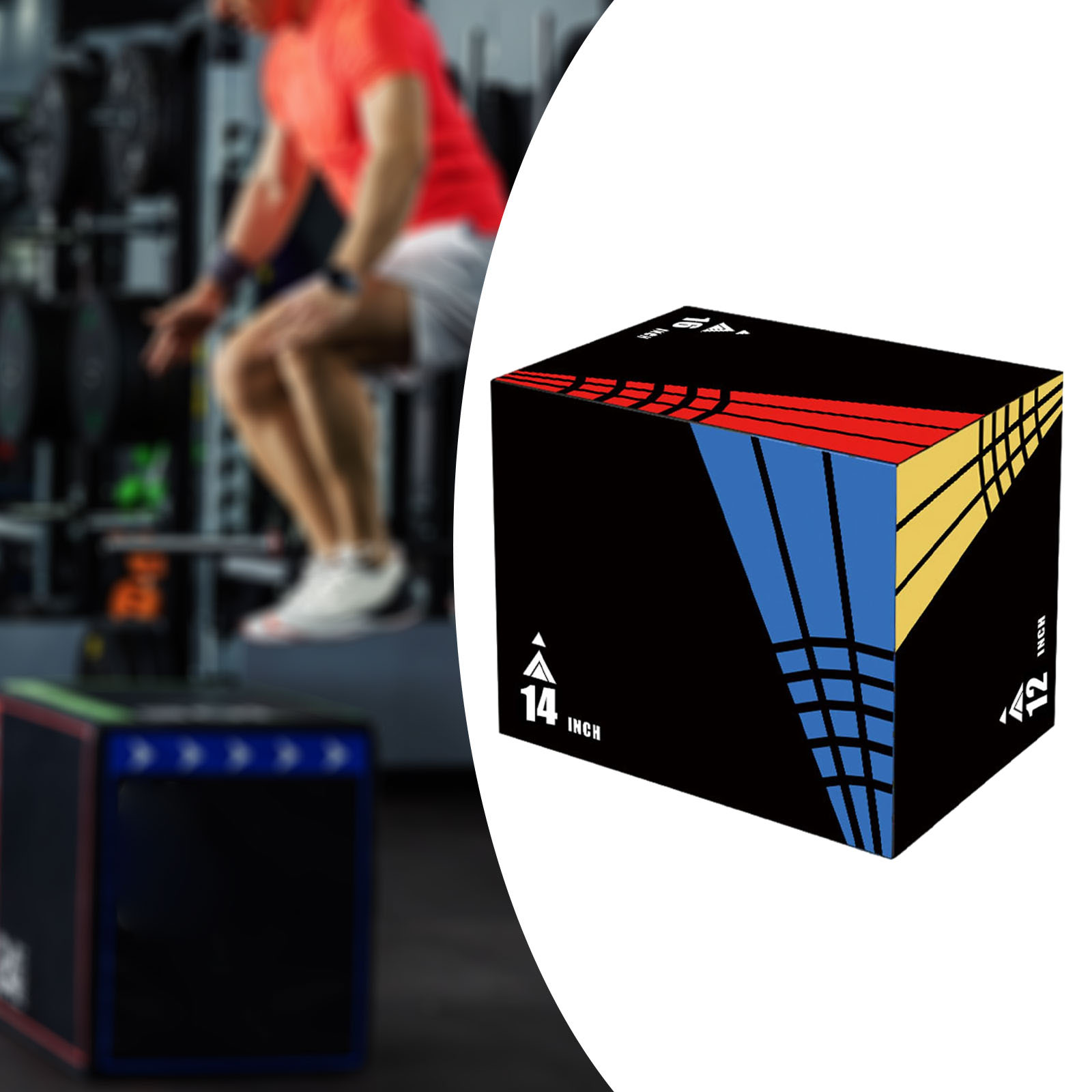 3-in-1Jump Box Plyometric Box  - огляд і ціна Home Gym In A Box