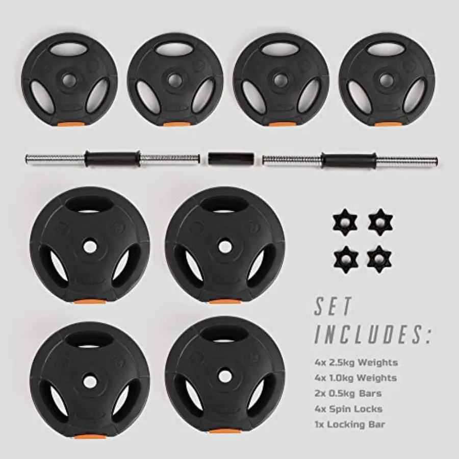 Adjustable 2 in 1 Dumbbells Se - огляд і ціна Home Gym Design