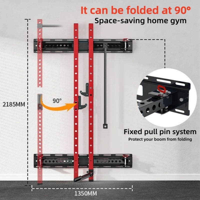 English：Adjustable Power Cage  - огляд і ціна Home Gym Luxury Design