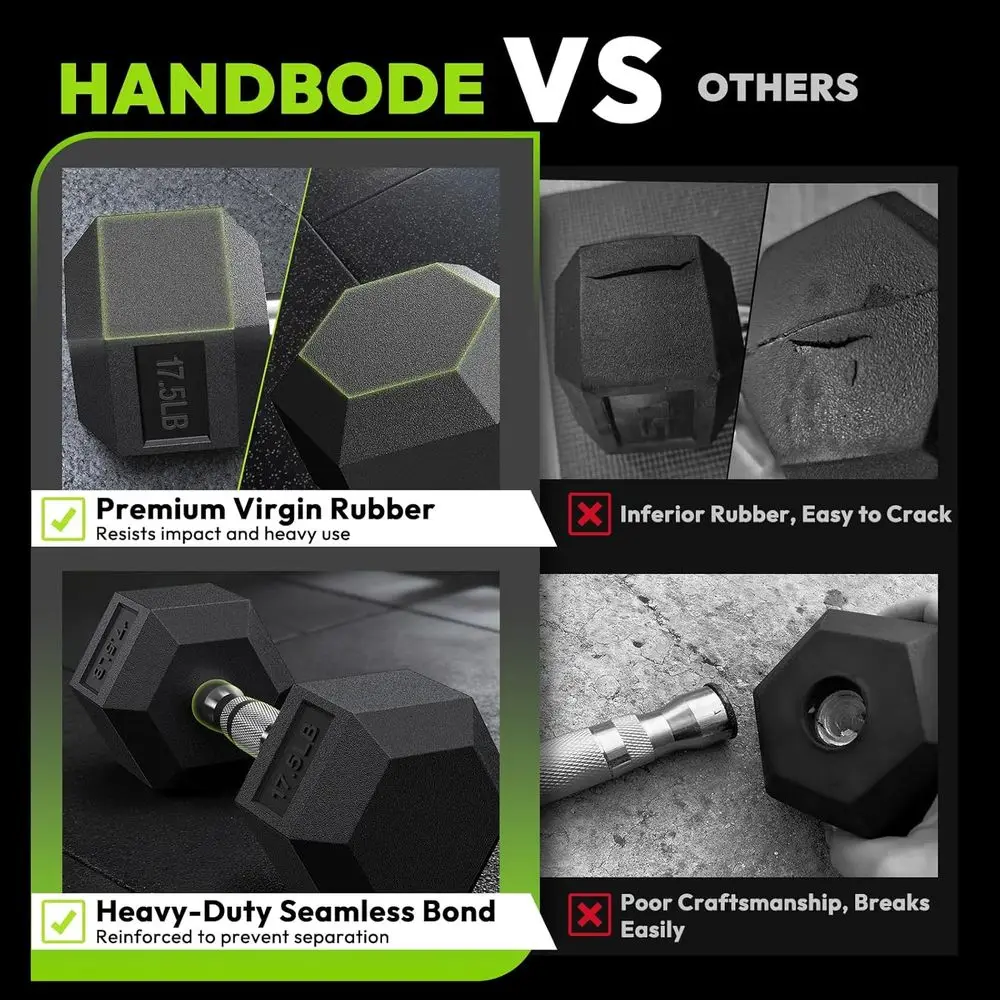 Hex Dumbbells with A-E Rack, 1 - огляд і ціна Home Gym Design