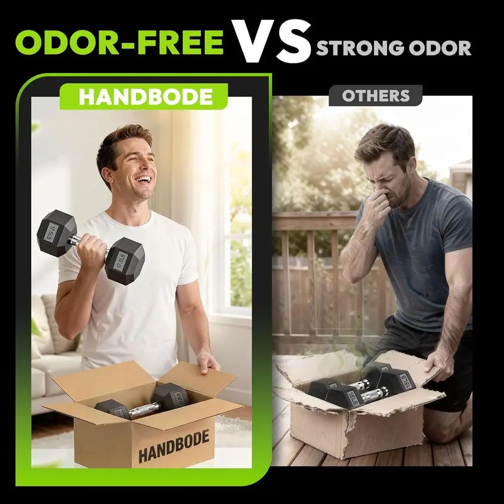 Hex Dumbbells with A-E Rack, 1 - огляд і ціна Home Gym Design