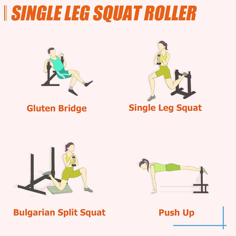 Adjustable Single Leg Squat St - огляд і ціна Home Gym Design