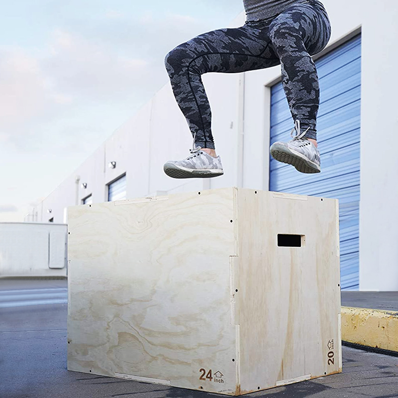 3 In 1 Wooden Fitness Plyometr - огляд і ціна Home Gym In A Box
