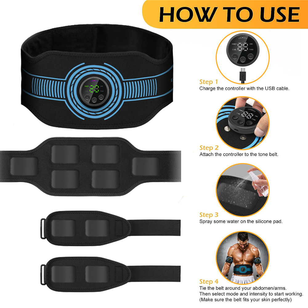USB Rechargeable Abdominal Mus - огляд і ціна Home Gym Multi