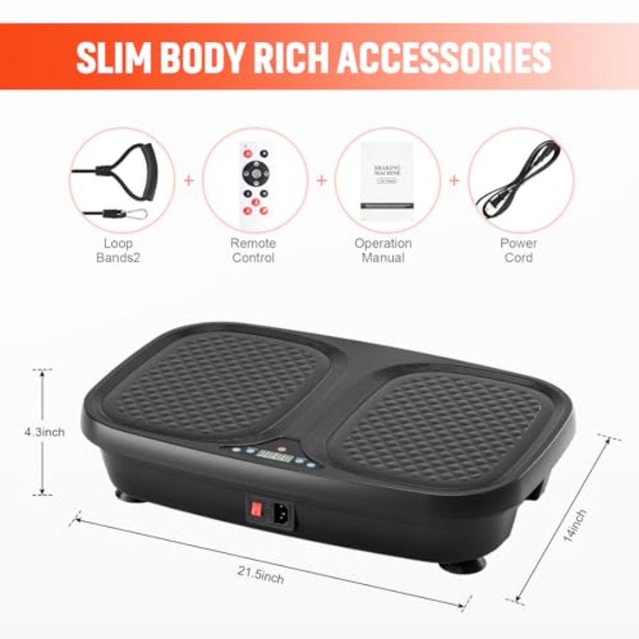 Vibration Plate Exercise Machi - огляд і ціна Home Gym Weight Machine