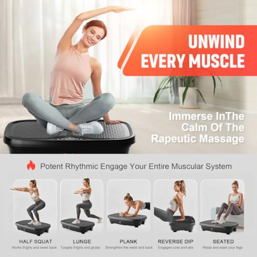Vibration Plate Exercise Machi - огляд і ціна Home Gym Weight Machine