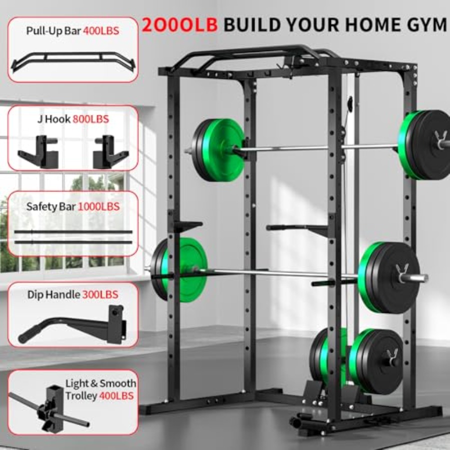 Home gym power rack with LAT p - огляд і ціна Home Gym Multi