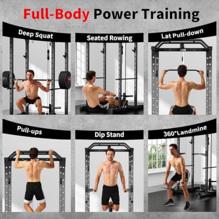 Home gym power rack with LAT p - огляд і ціна Home Gym Multi