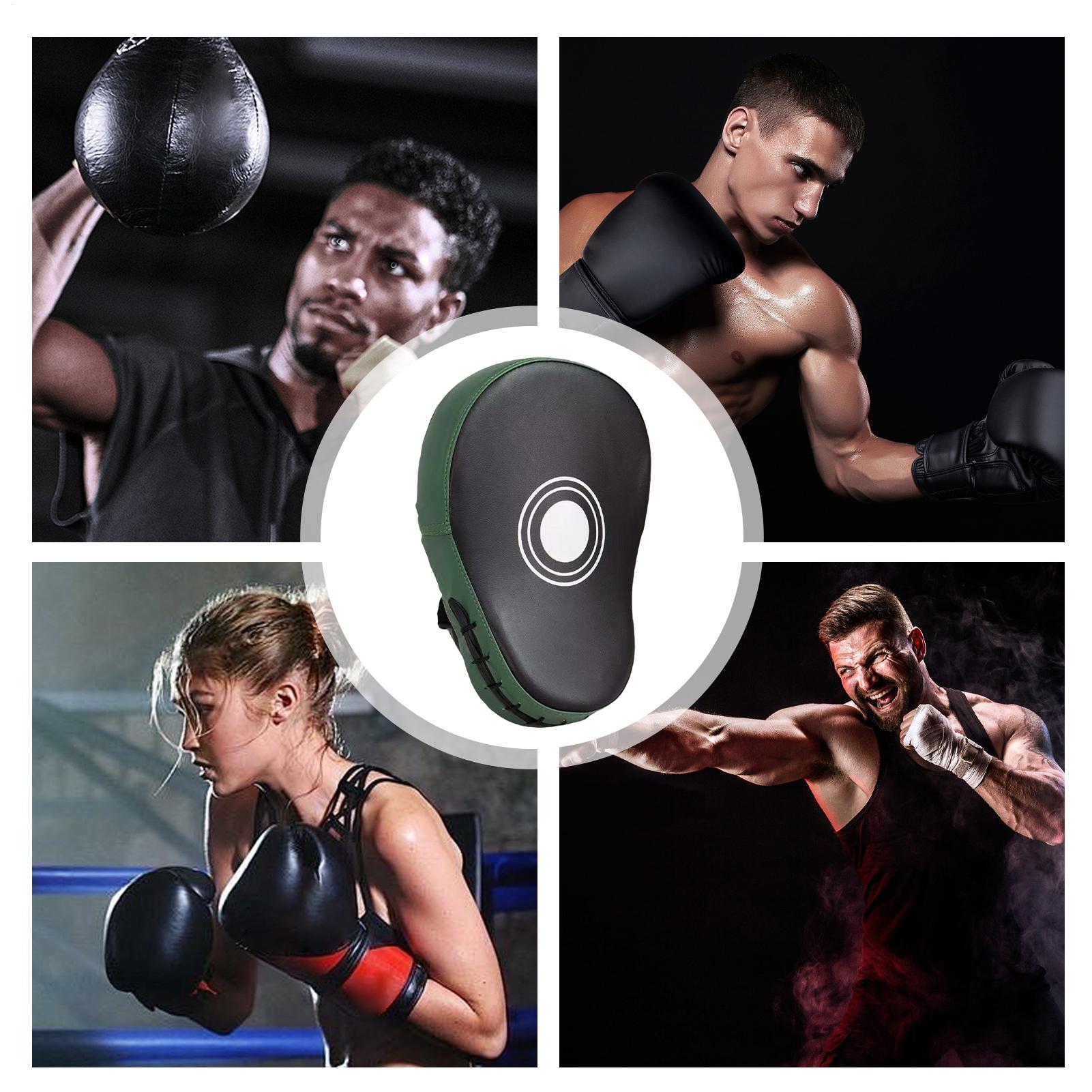 Boxing Pads Mitts PU Leather E - огляд і ціна Home Gym Routine