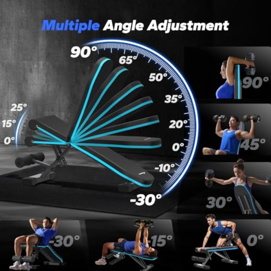 Foldable Weight Bench for Home - огляд і ціна Home Gym Leg Press