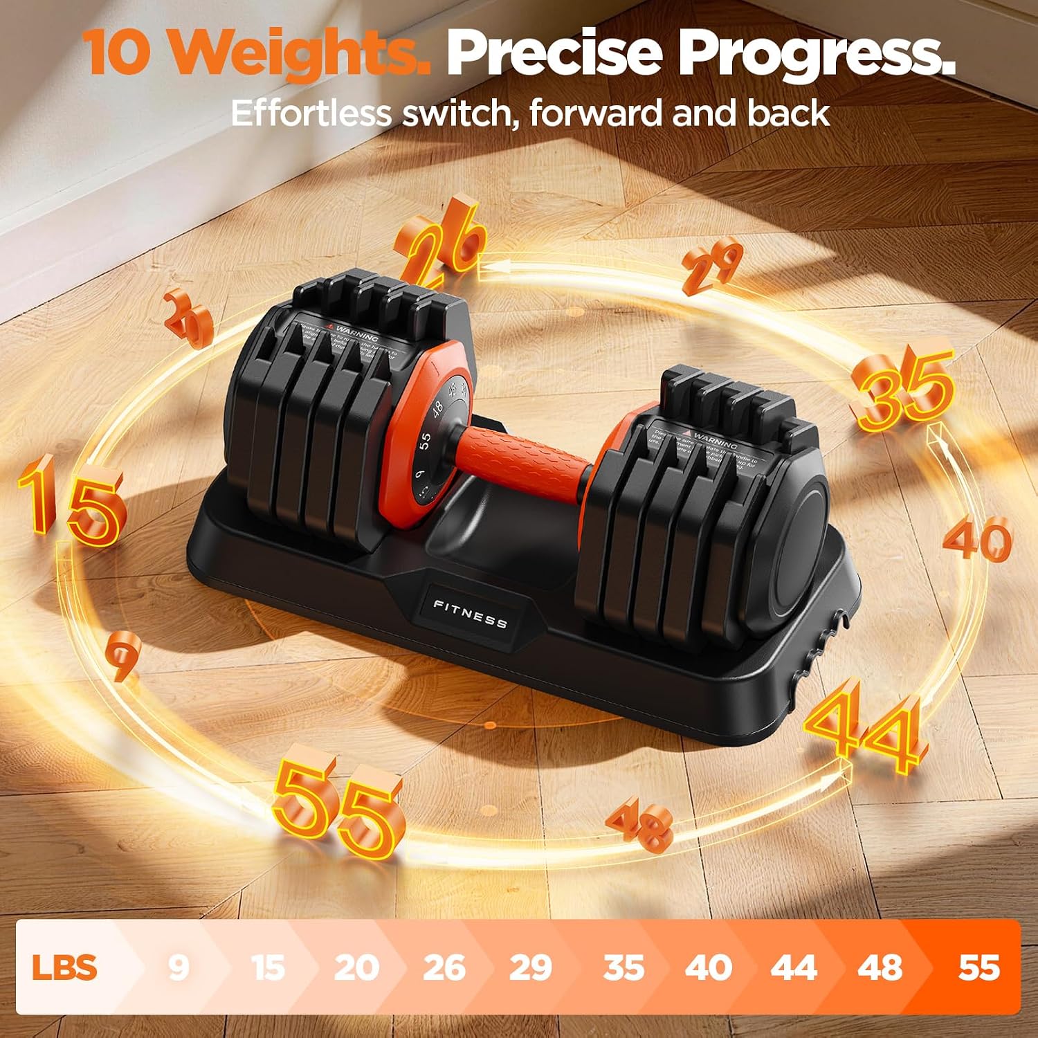 Adjustable Dumbbell Set 5-in-1 - огляд і ціна Home Gym In A Box