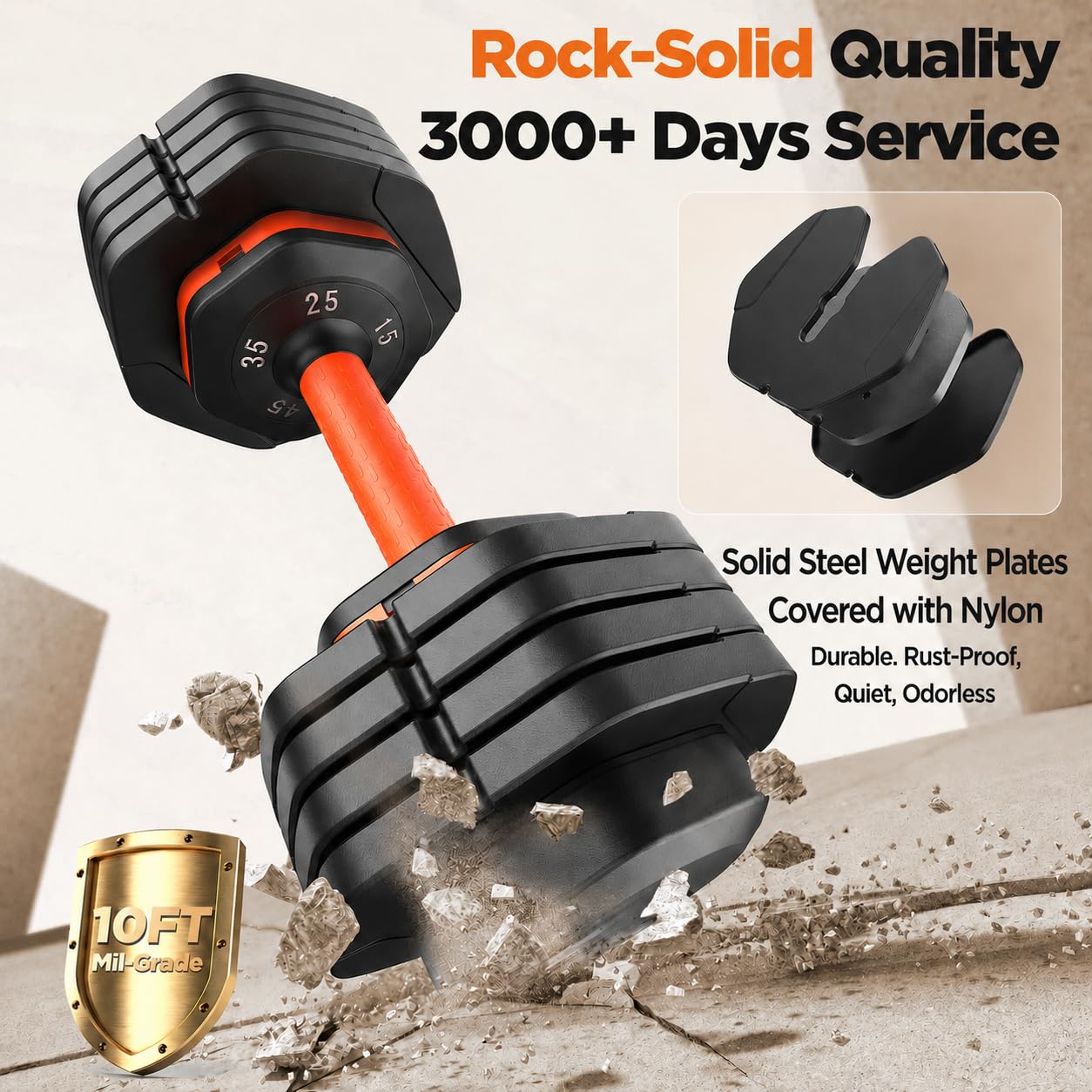 Adjustable Dumbbell Set 5-in-1 - огляд і ціна Home Gym In A Box
