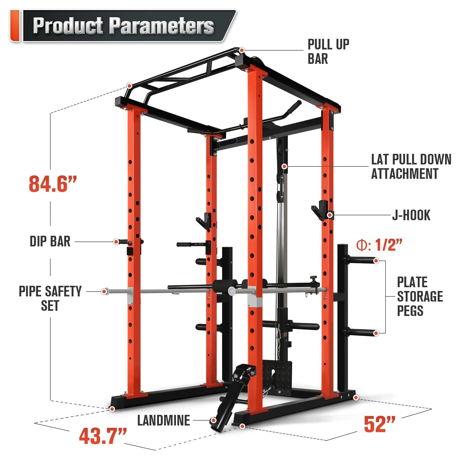 Commercial  Multi-function Pow - огляд і ціна Home Gym Multi