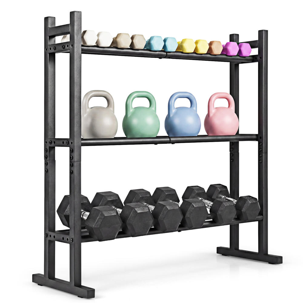 Heavy Duty 3-Tier Dumbbell Rac - огляд і ціна Home Gym Gym