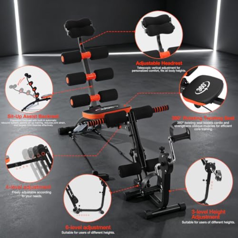 Abdominal Workout Bench Adjust - огляд і ціна Home Gym Design