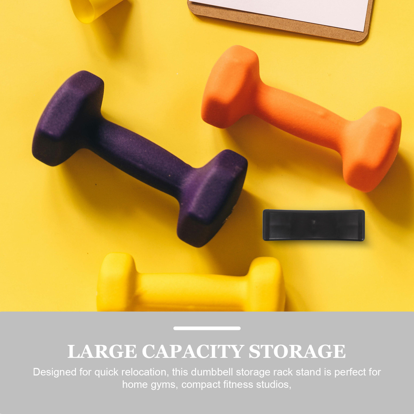 8Pcs Dumbbell Storage Saddles  - огляд і ціна Home Gym Gym