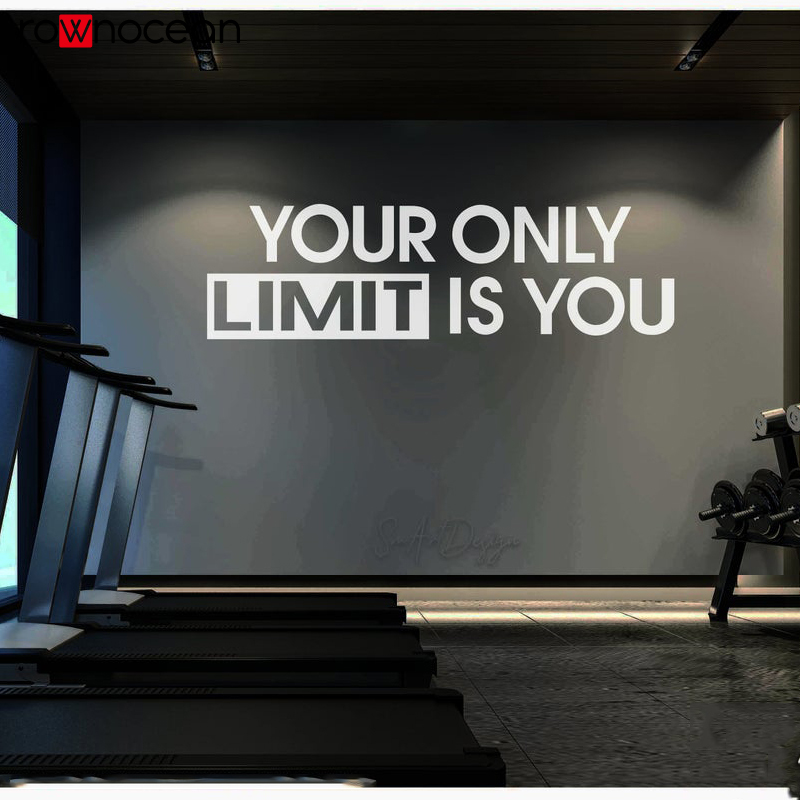 Your only limit is you - Wall  - огляд і ціна Home Gym Design